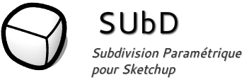 SUbD pour SKetchup